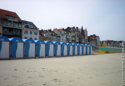 Les cabines de plage de Dunkerque